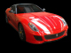 Ferrari 599 GTO 3/4 anteriore
